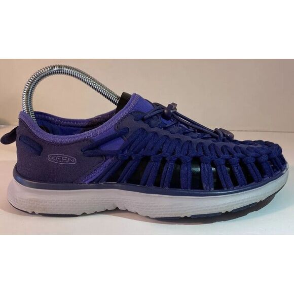 Keen Shoes - KEEN UNEEK‎ Bungee Sandals Purple Women's Size 6 Paracord Water Hiking Beach